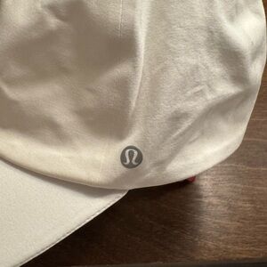 lululemon athletica Cream Logo Baseball Cap